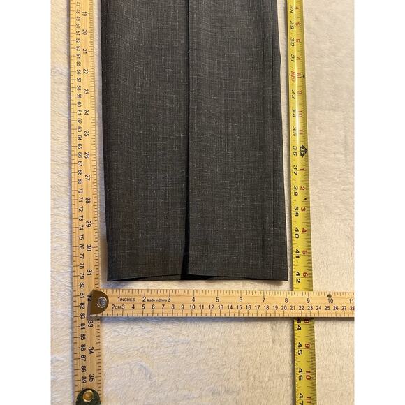 BR Banana Republic 40L 35x31 Slim Steel Blue Italian Marzotto Wool Suit - Picture 15 of 16